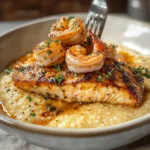 Red Snapper Shrimp Grits Cajun