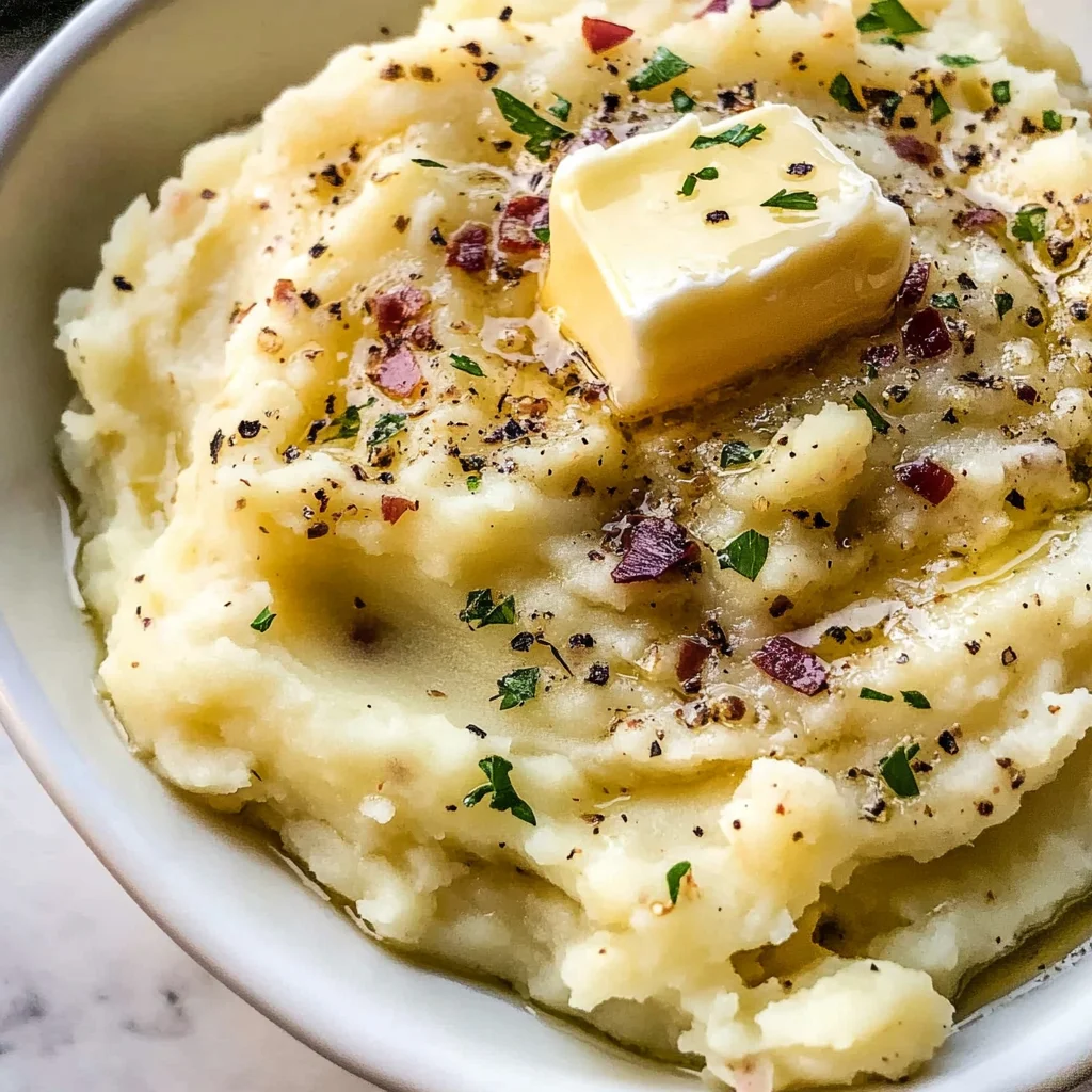 Roasted Garlic Mashed Potatoes