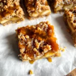 Salted Caramel Apple Crumble Bars Fall Treat: Get Addicted in 45 Min