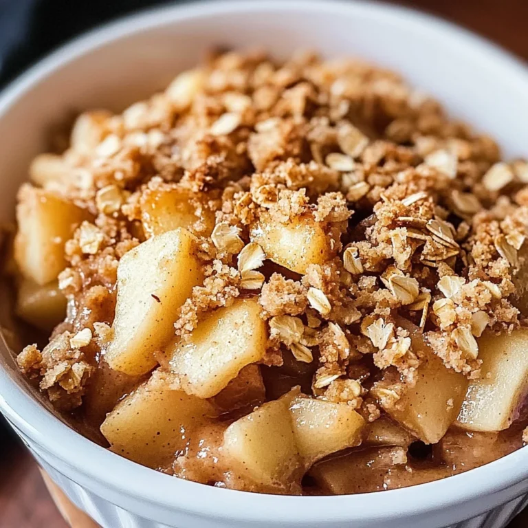 Simple Apple Crumble (Apple Crisp)