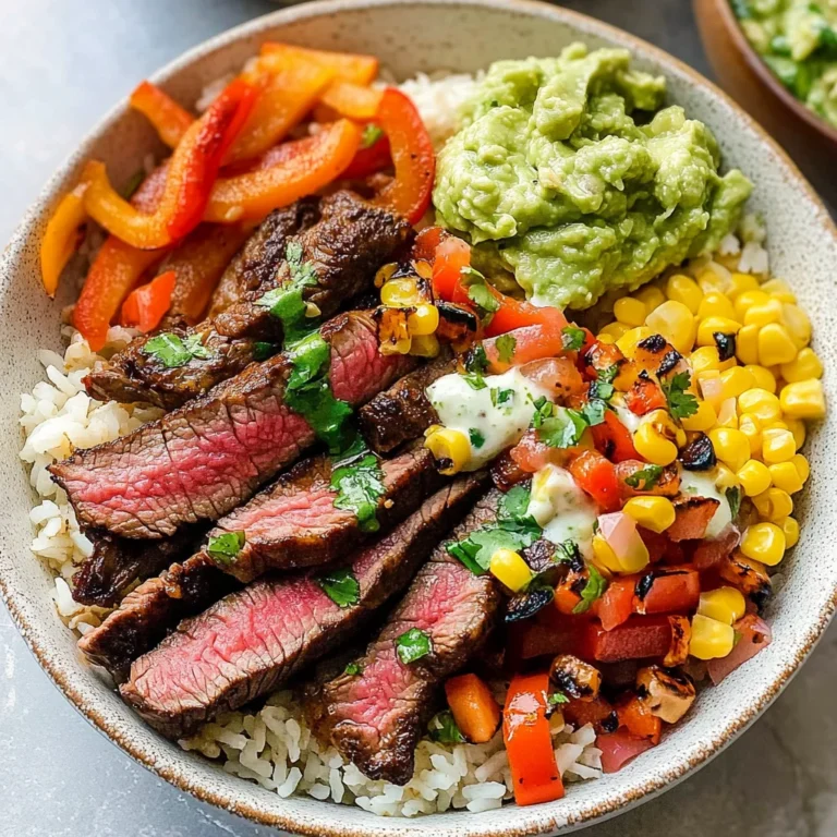 Steak Fajita Bowl Recipe