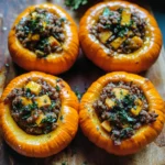 Stuffed Mini Pumpkins Recipe