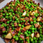 Thanksgiving Peas (with Pear and Pancetta)