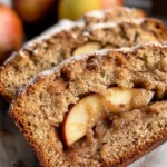 Warm Cinnamon-Spiced Apple Bread