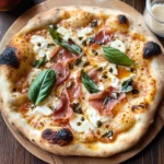 White Pizza with Prosciutto & Hot Honey