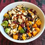Wild Rice Harvest Bowls with Fig Balsamic Vinaigrette