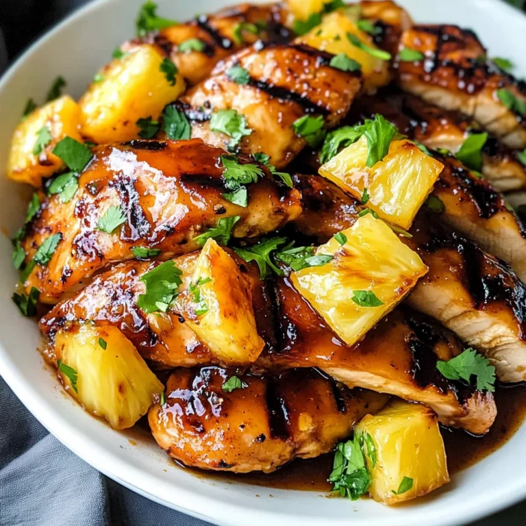 brown sugar pineapple chicken