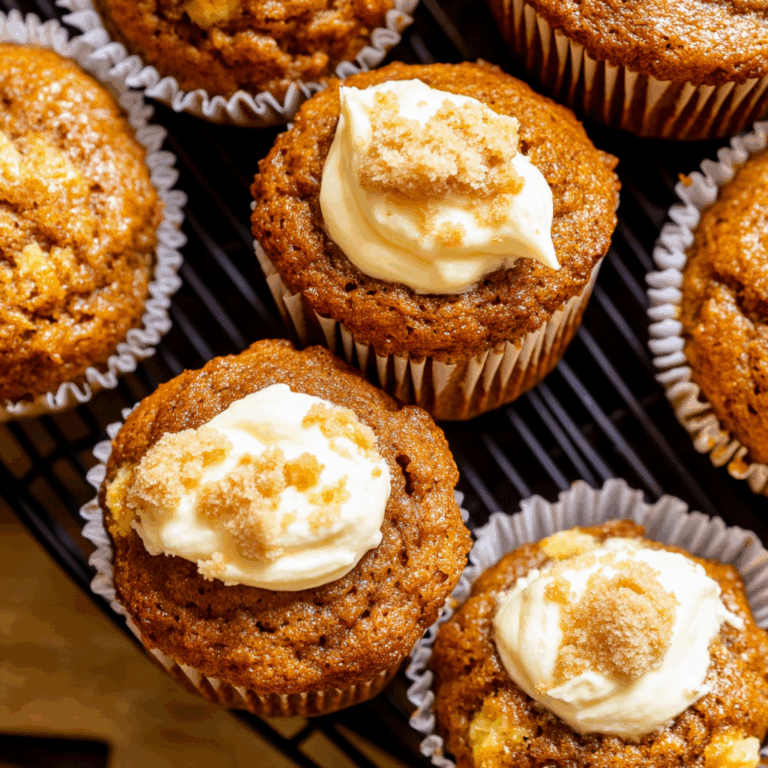 Pumpkin Cream Cheese Muffins