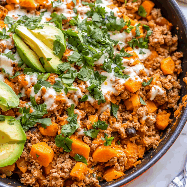 Ground Turkey Sweet Potato Casserole