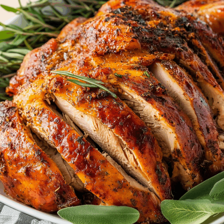 Maple Brown Sugar Turkey Breast