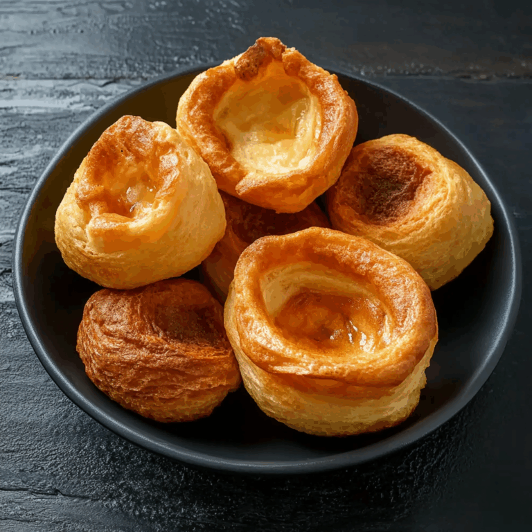 Yorkshire Pudding: Light, Puffy, and Perfect for Roasts