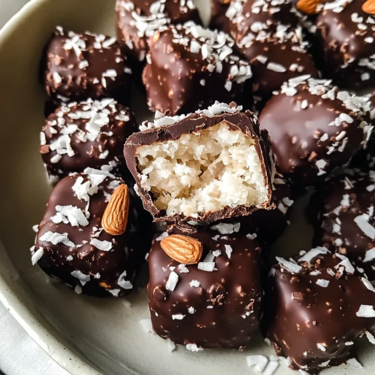 Almond Joy Coconut Bites: A Deliciously Easy Recipe to Satisfy Your Sweet Tooth