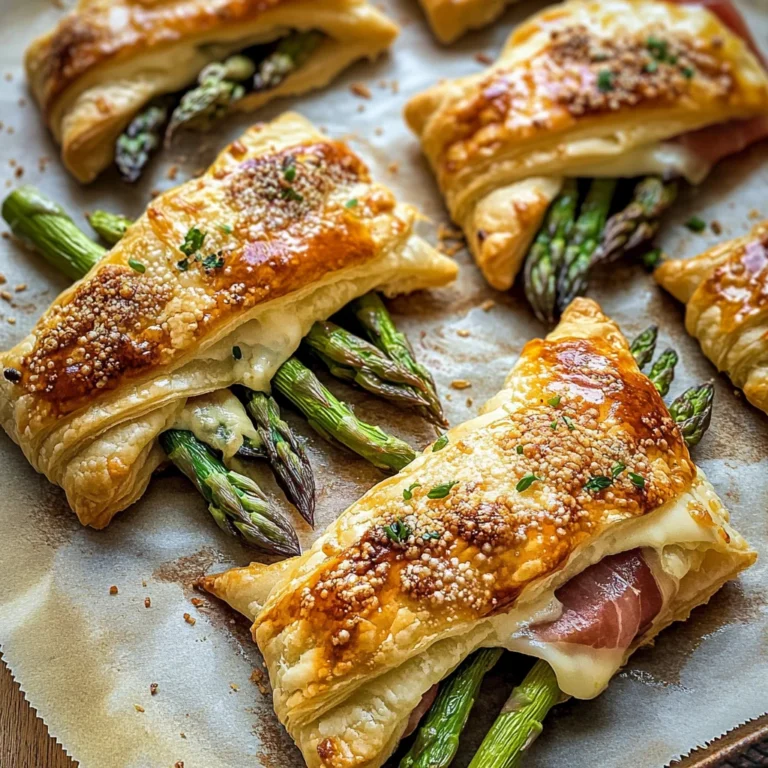 Asparagus Puff Pastry Bundles