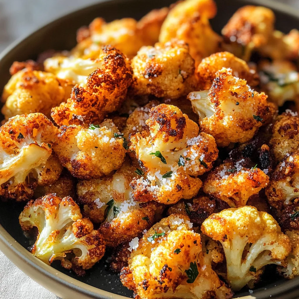 Baked cauliflower