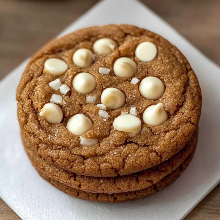 Bakery Gingerbread White Chocolate Cookies
