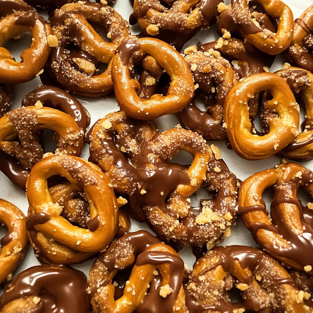 Butter Toffee Pretzels