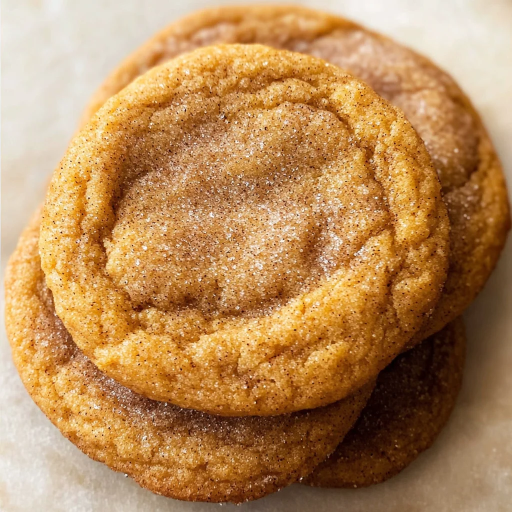 Chewy Pumpkin Snickerdoodles Recipe