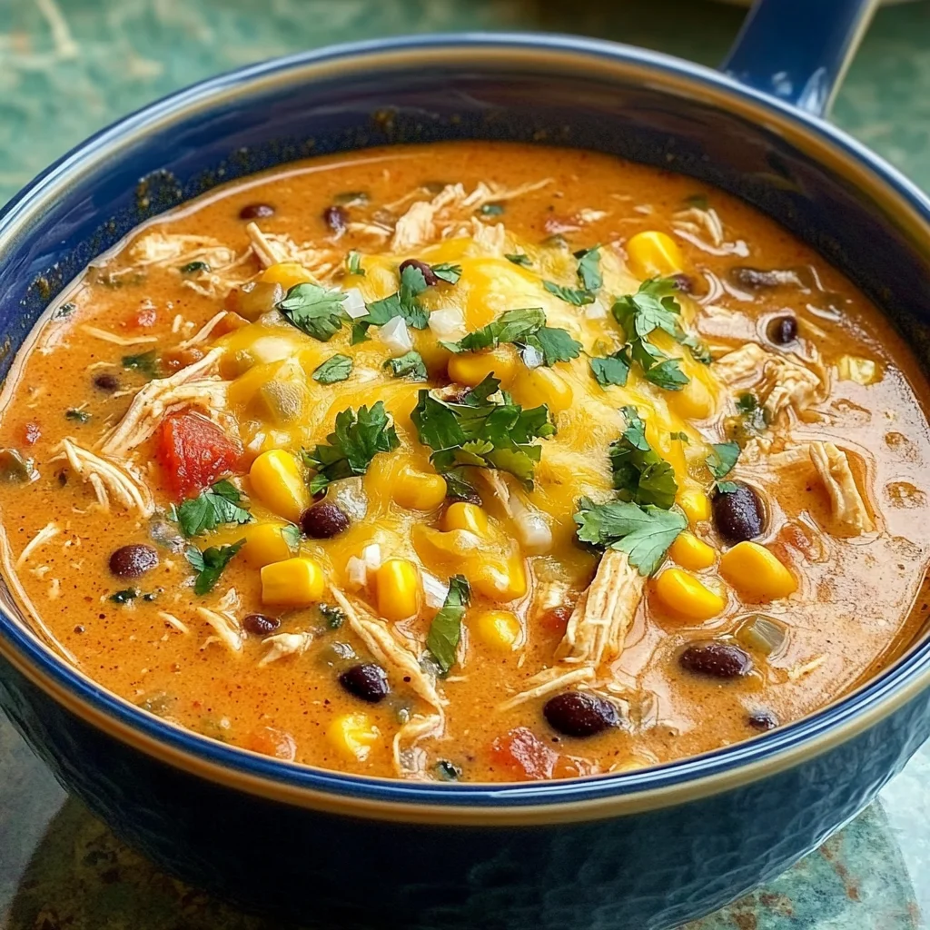 Chicken Enchilada Soup