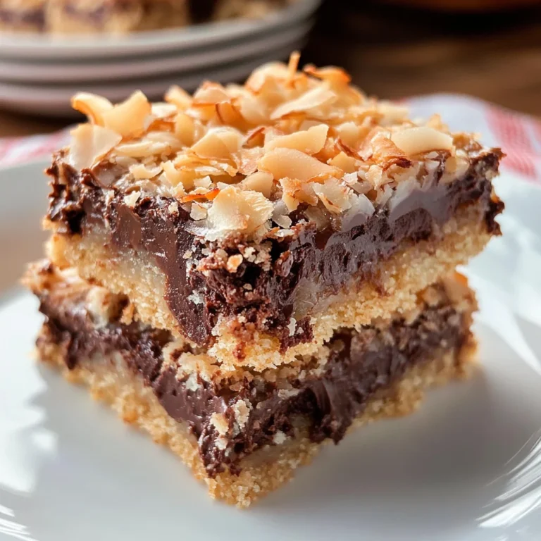 Chocolate Coconut Bars