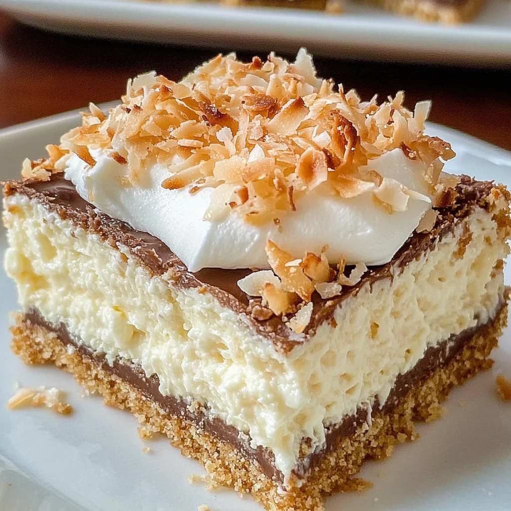Coconut Cream Dream Bars