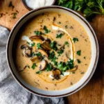 Creamy Hungarian Mushroom Soup