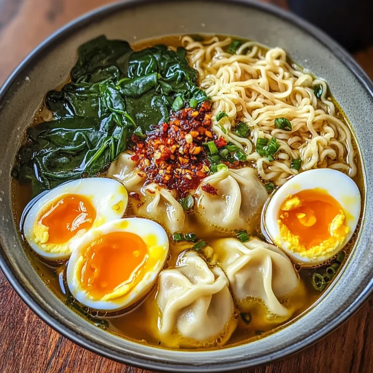 Dumpling Ramen Bowl