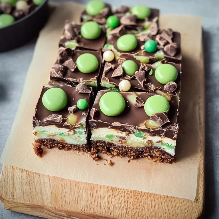 Easy No-Bake Mint Aero Traybake Recipe
