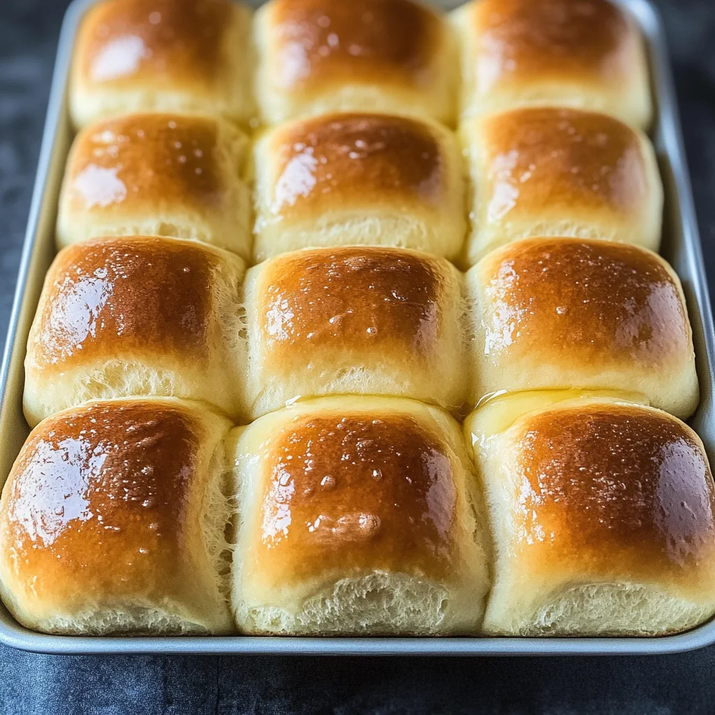 Easy No Knead Yeast Rolls