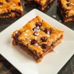 Gooey Salted Caramel Chocolate Chip Cookie Bars You'll Love