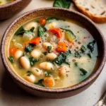Hearty Tuscan White Bean Soup