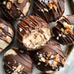 High Protein Frozen Peanut Butter Greek Yogurt Bites