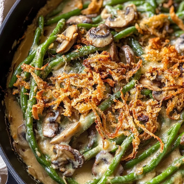 Homemade Green Bean Casserole