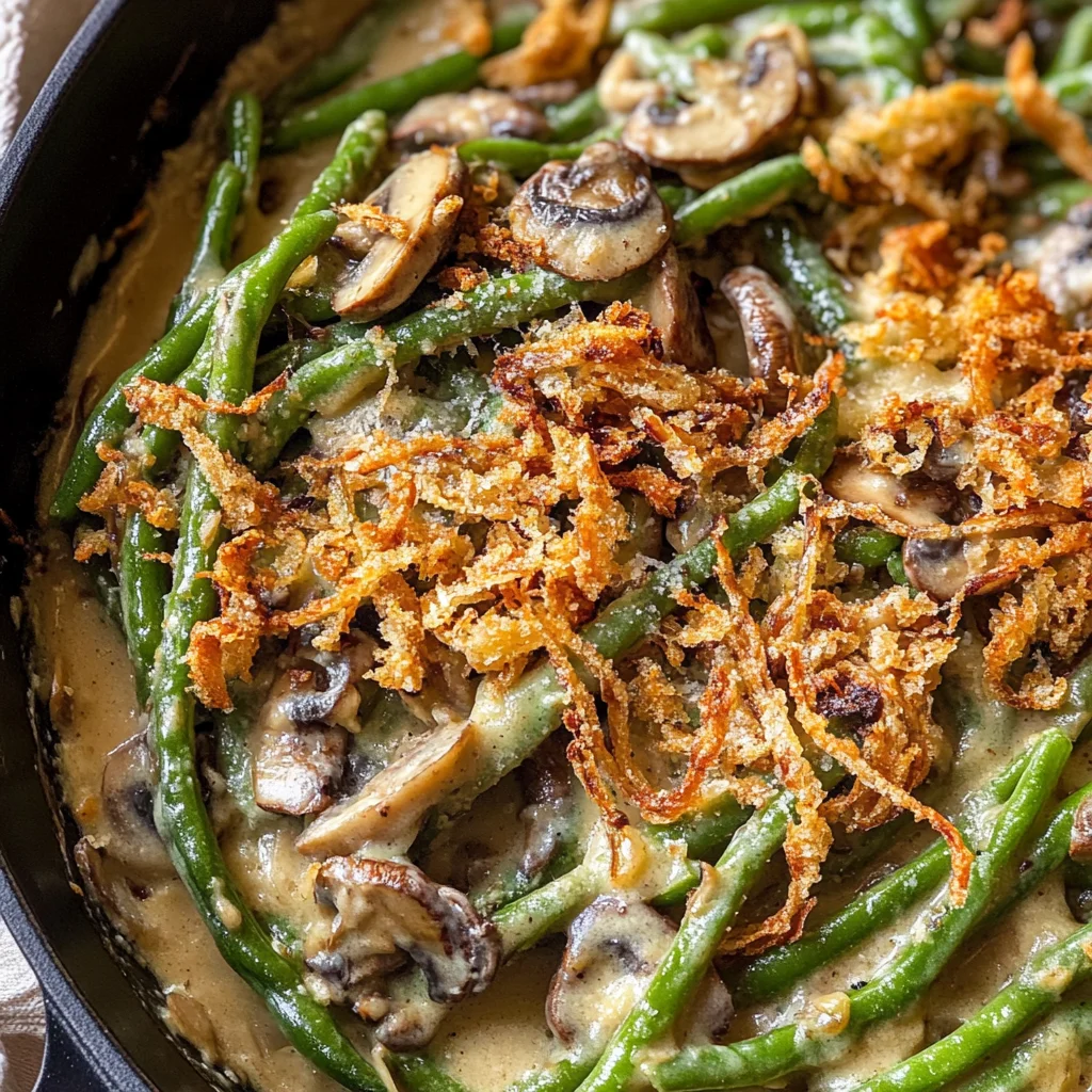 Homemade Green Bean Casserole