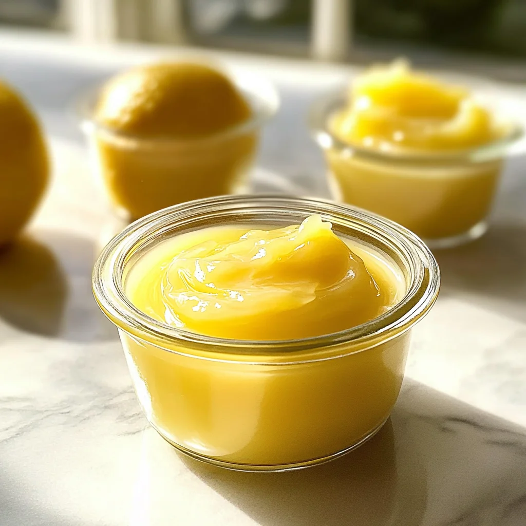 Homemade Lemon Curd