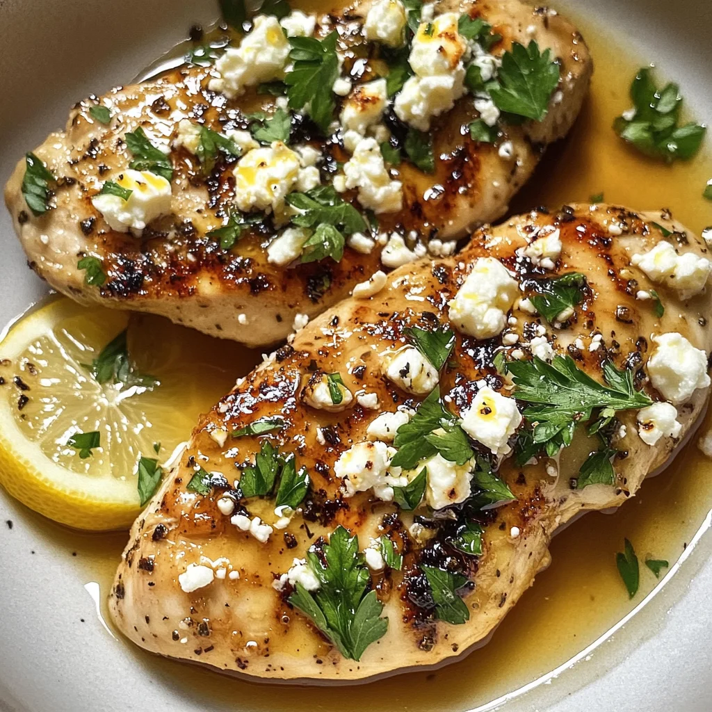 Hot Honey Infused Feta Chicken