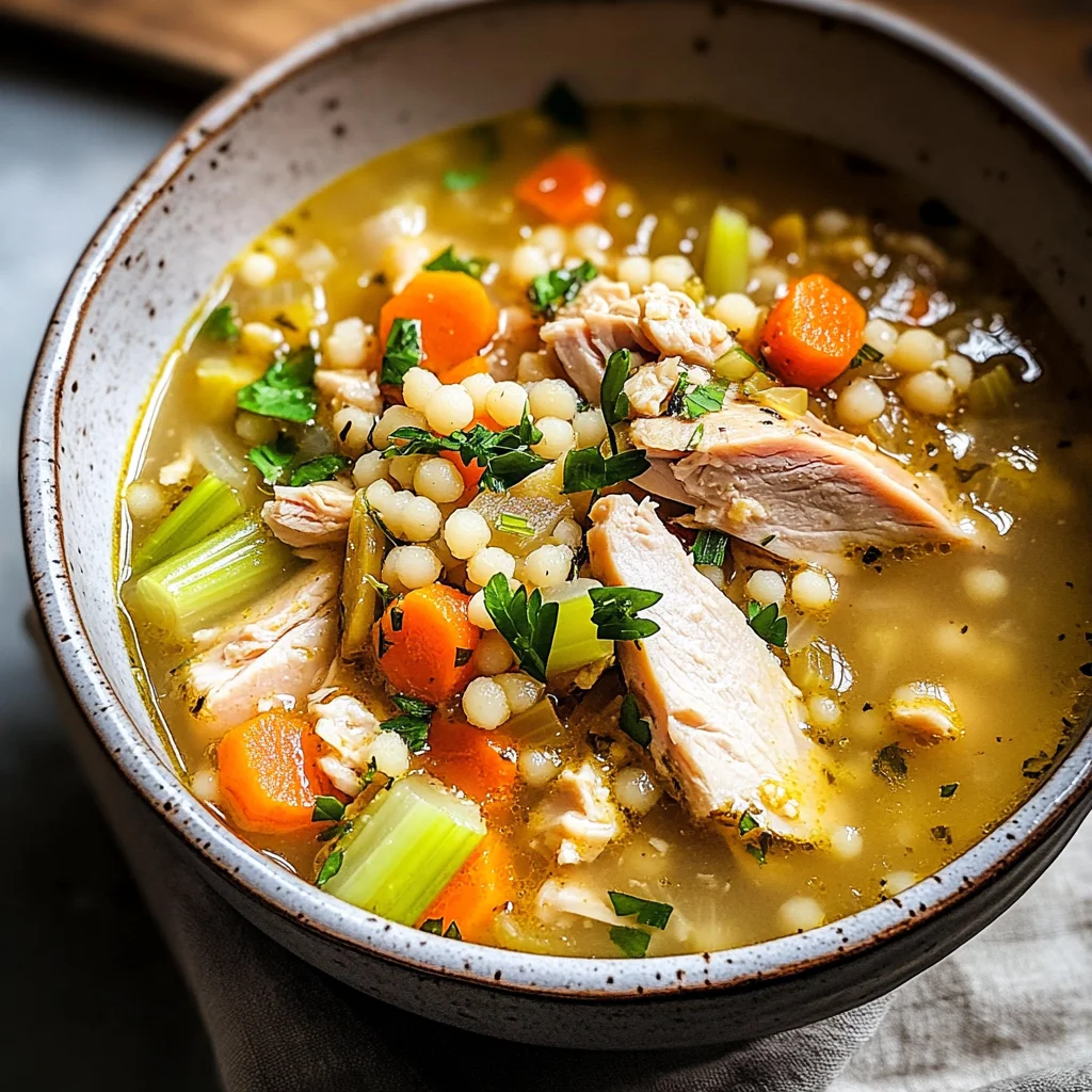 Leftover Turkey Soup
