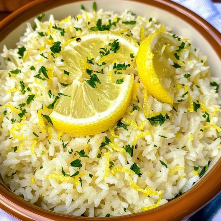 Light and Flavorful Greek Lemon Rice for Every Occasion