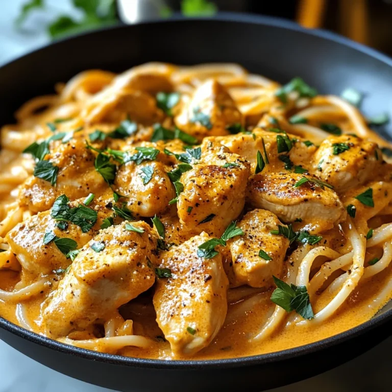 Marry Me Pumpkin Chicken Pasta