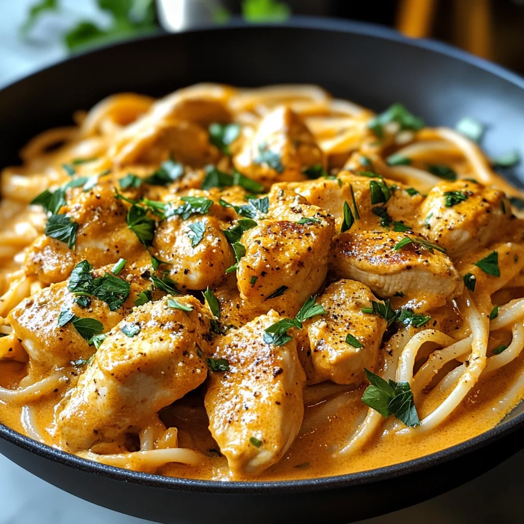 Marry Me Pumpkin Chicken Pasta