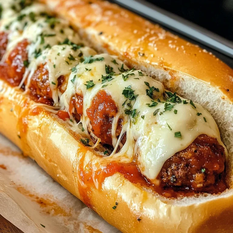 Meatball Sub Recipe