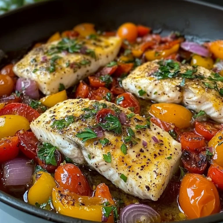 Mediterranean Baked Fish