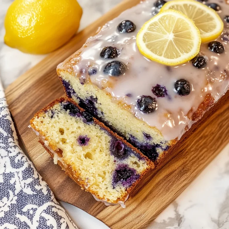 Meyer Lemon Blueberry Bread