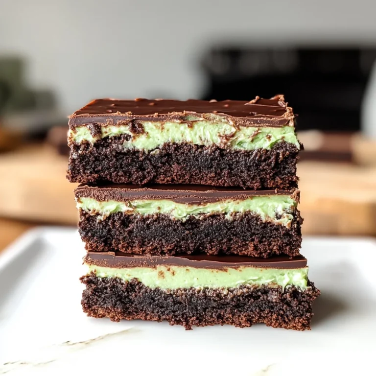 Mint Brownies