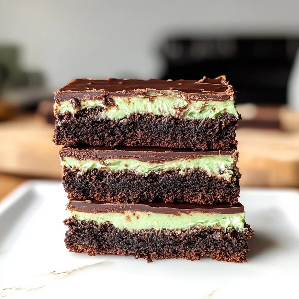 Mint Brownies