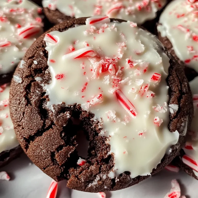 Peppermint Bark Cookies