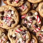 Peppermint Chocolate Chip Cookies
