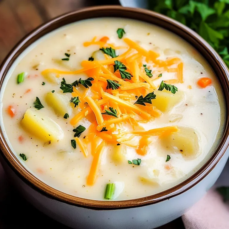 Potato Soup Recipe (Easy)