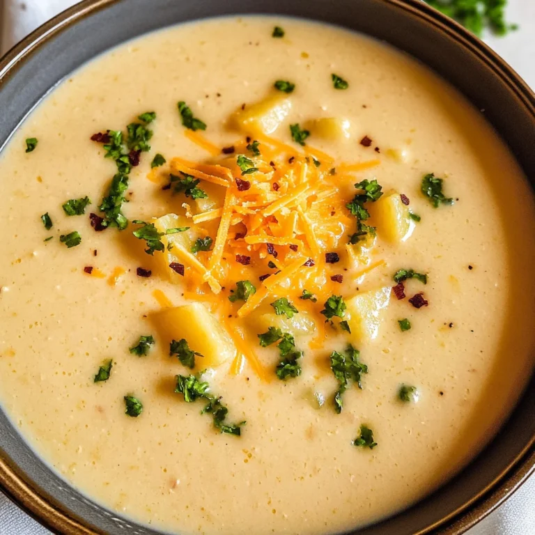 Protein Cream of Potato Soup