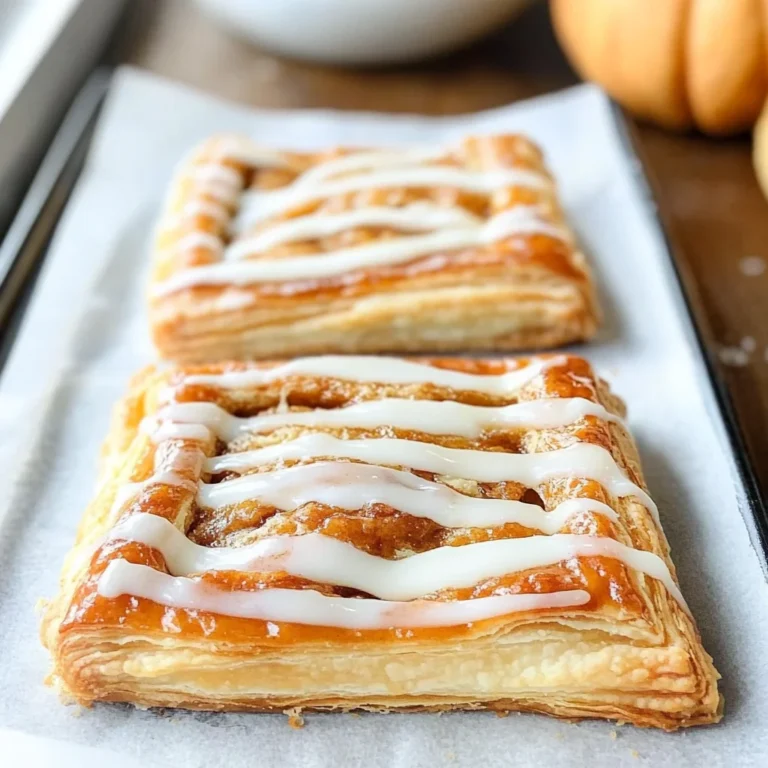 Pumpkin Cream Cheese Danishes