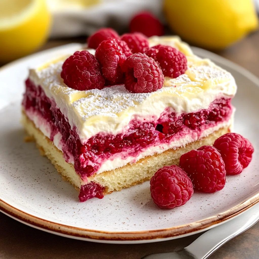 Raspberry Lemon Tiramisu